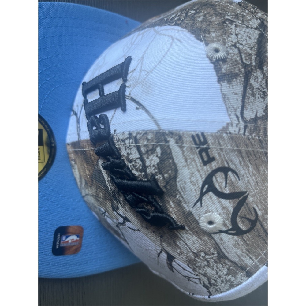 Atlanta Hawks New Era Realtree Camo NBA 7 5/8 Fitted Hat Cap NWT - Picture 3 of 8